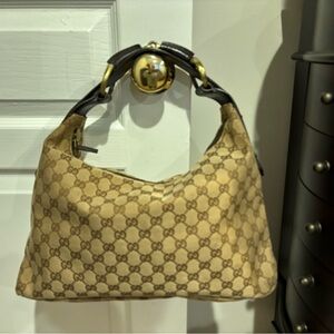 Vintage Gucci Horsebit Hobo bag